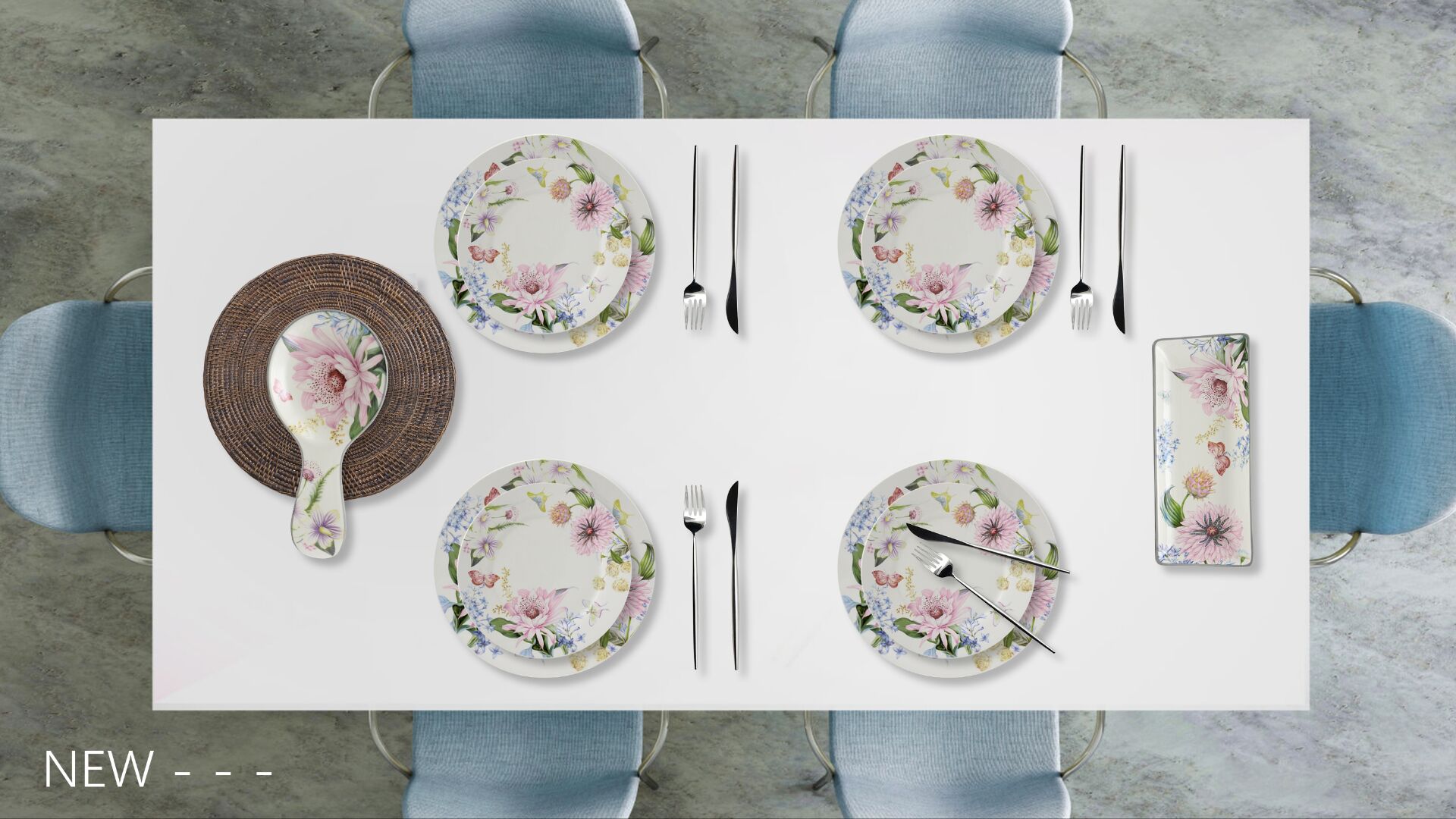 Ceramic kitchenware new bone China ceramicwares set